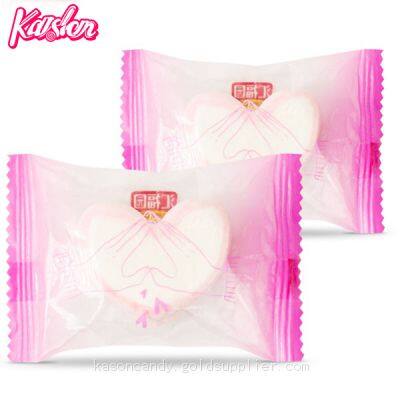 Cheap price heart shaped marshmallow