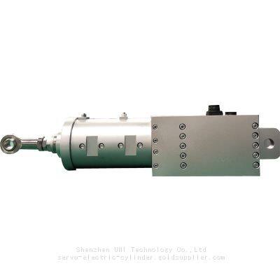 150KN Heavy Duty High Precision UNI Electric Cylinder for Servo Press Machine