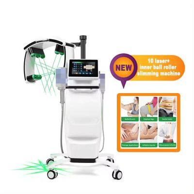 10d Laser Body Shape Machine Slim Cold Laser Therapy Device 10d Maxlipo Master 532nm Laser Machine photo-3
