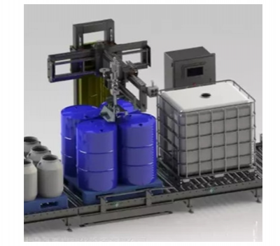 200L Visual Fully Automatic Nitrogen Weighing Liquid Filling Machine with Explosion-Proof Design for Safe Industrial Use