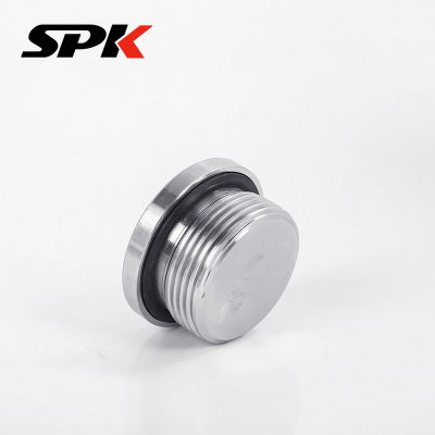 Pabo Fluid Hydraulic Fitting, 304 Stainless Steel Pipe Plug/Oil Plug With Gasket Seal, Hexagon Socket Plug (4BN, 4MN) photo-4