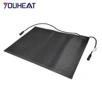 Snow Melting Mat Melting Speed Heated Outdoor Mats for Winter Entrance No-Slip Rubber Plug Power Cord