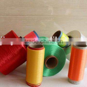 Anti-UV medium tenacity industrial polyester yarn