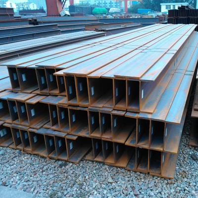 High Quality Hot Rolled Mild Steel 12m S235 S355 Construction C I U Section H Beam I Beam H and I Beam Steel photo-4