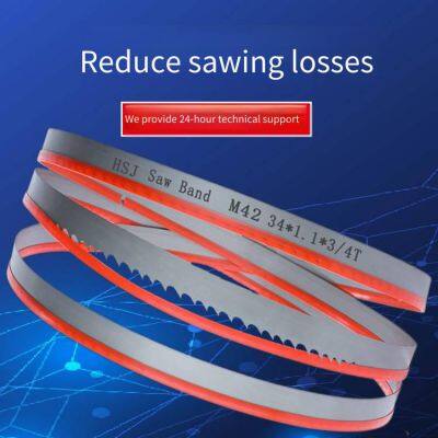 High - Speed Steel and High - Speed Tool Steel Bimetal Band Saw Blade for Cutting Iron Rods, 3920*34, Used for Band Sawing Machines, Durable and Tensile - Resistant photo-2
