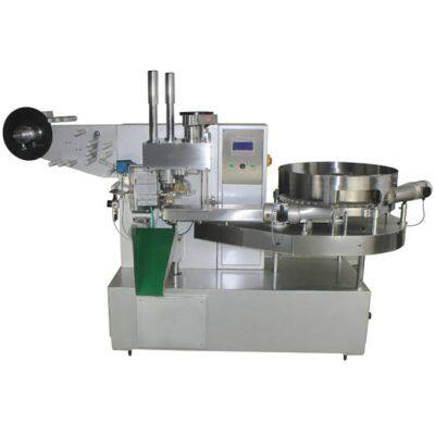 Single Twist Automatic Lollipop Wrapping Machine