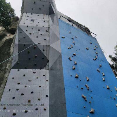Customized Design, Production, and Installation of Real - Stone Indoor and Outdoor Climbing Walls in Xiamen, Fujian. a Street of Customized Climbing Walls in Hangzhou, Zhejiang photo-3