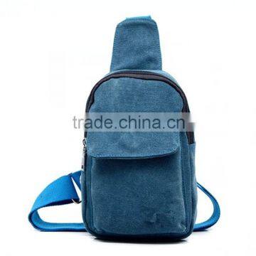 Canvas Material Sport Cross Bag Chest Bag for Women