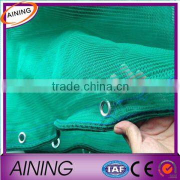 Grommets with rope construction scaffolding net debris netting