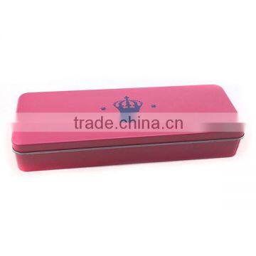 Pink Metal Tin Pencil Case,metal Tin Pencil Case,candle Tin Cans