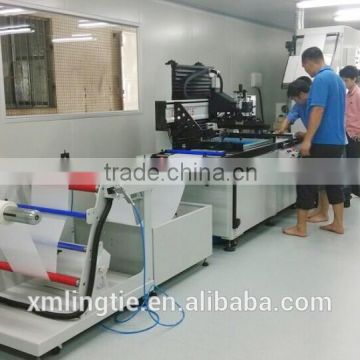 High Precision Auto Reel To Reel Screen Printing Machine