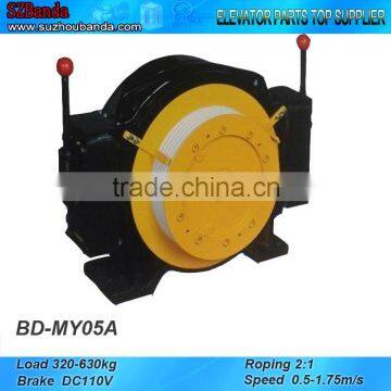 Elevator Gearless Traction Machine BD-MY05A, Lift Motor