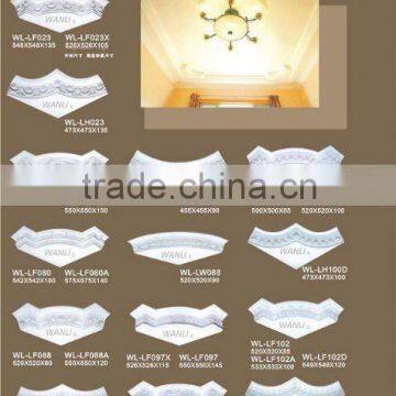 light troughs gypsum ceiling decoration cornice