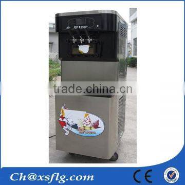 chinese mobile soft ice cream gelato machine