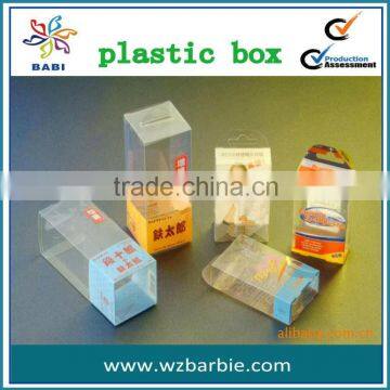 pvc clear plastic box printing