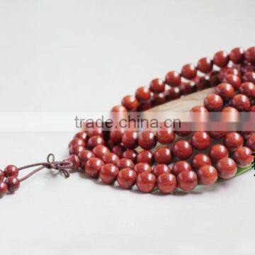 Wholesale Tibetan Elastic String 8mm Baphia Nitida,108 Beads Japa Mala Wrist Mala photo-5