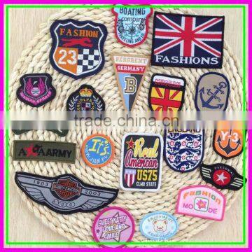 Sew-on Garments Customized Embroidery Patches Embroidered Brand Logo Patch