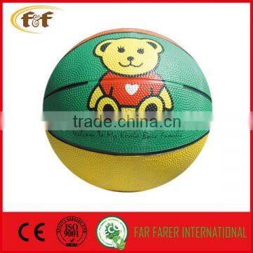 official size new style rubber basketball