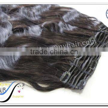 Wholesale Clip in Hair Extension 100% Brazilian Human Long Hair Body Wave photo-5