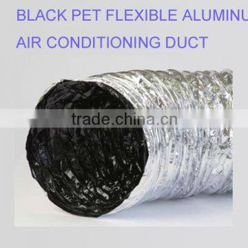 BLACK PET FLEXIBLE ALUMINUM HOSE-PROFESSIONAL MANUFACTURER