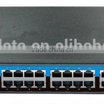 26 port 10/100/1000M PoE switch(managed 450W)