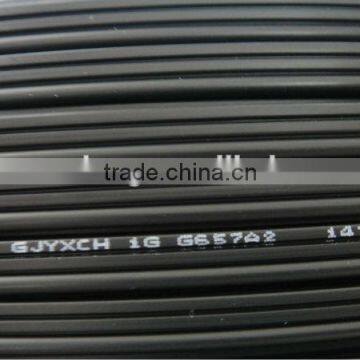FTTH Self-repporting Coloured Fiber FRP/Steel Strength Member Cable photo-3