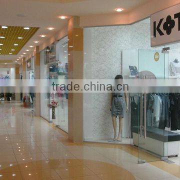 glass partition for office , for shopping front, with one stop service