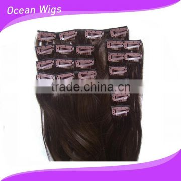 clips on hair weft