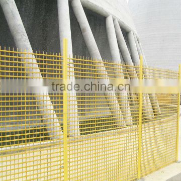 FRP safety fence/screening for electric equipment