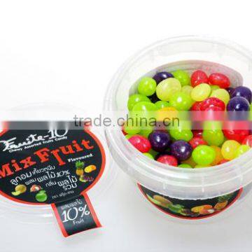 10% Fruit Gummy Soft Candy Mix Fruit Fruity Candy From Thailand