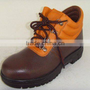 leather pu safety shoes 8042