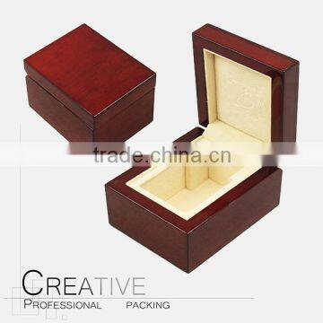 Luxury gloss empty wood craft perfume bottle box