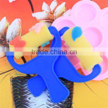 Sponge Design Painting Foam Paint Roller Brush photo-3