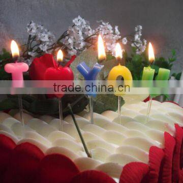 Cloud Star Moon Shaped Fancy Party Birthday Candles photo-3