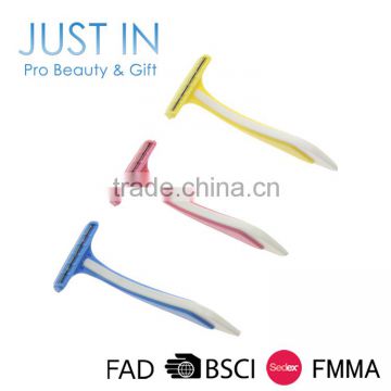 Double Blades Plastic Eyebrow Razor