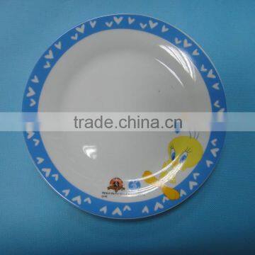 Stock Ceramic Dinner Plate / Round Ceramic Porcelain Flat Plate Stocked photo-4