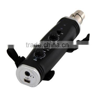 XLR to USB Microphone Converter, USB Sound Card