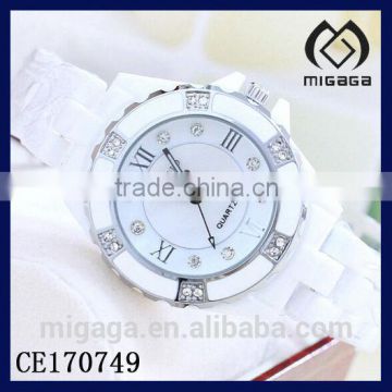 wholesale cheap ceramic analog watch free shipping