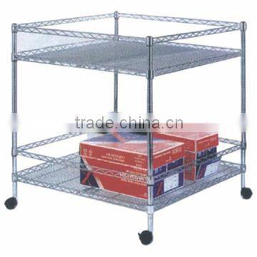 NSF certificated French wire shelves Freezer wire shelf rack Folding wire shelf