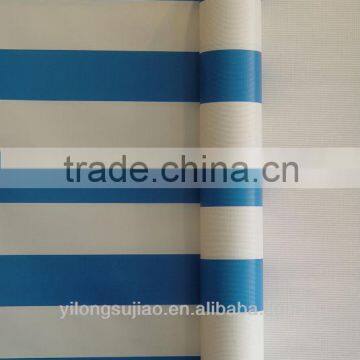 PVC Sun Shade Stripe Tarpaulin