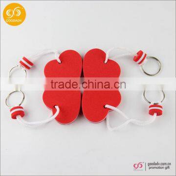 2015 Alibaba China promotional gift love heart shape eva keychain