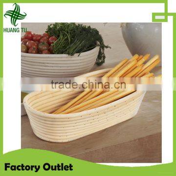 Bakeware oval banneton proofing basket, 10"x6" x3.5" hight