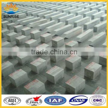 Skid Rail Hearth Block fire brick skid rail block for steel billet furnace