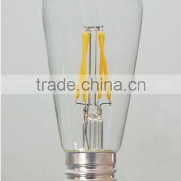 Vintage Edison 120V E26 Led Filament Bulbs Dimmable Full Glass ETL ST64 Led Filament Bulb Lights Lamp Energy Saving 2700K for US photo-3