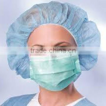 Spunbond nonwoven for disposable medical hat