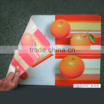 dining kichen table plastic die cut PP new chopping board