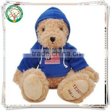 Customized light brown bear stuffed toys