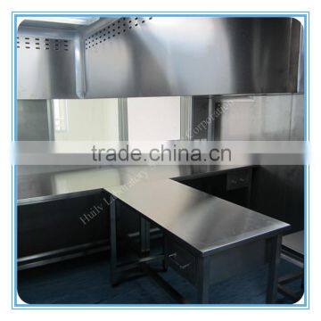 plant tissue lab stainless steel work tables with grid