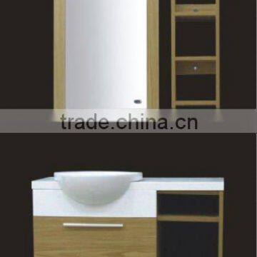 Hanging pvc bathroom mirror cabinets