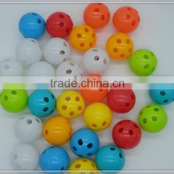 Colorful plastic juggling diabolo rattle balls